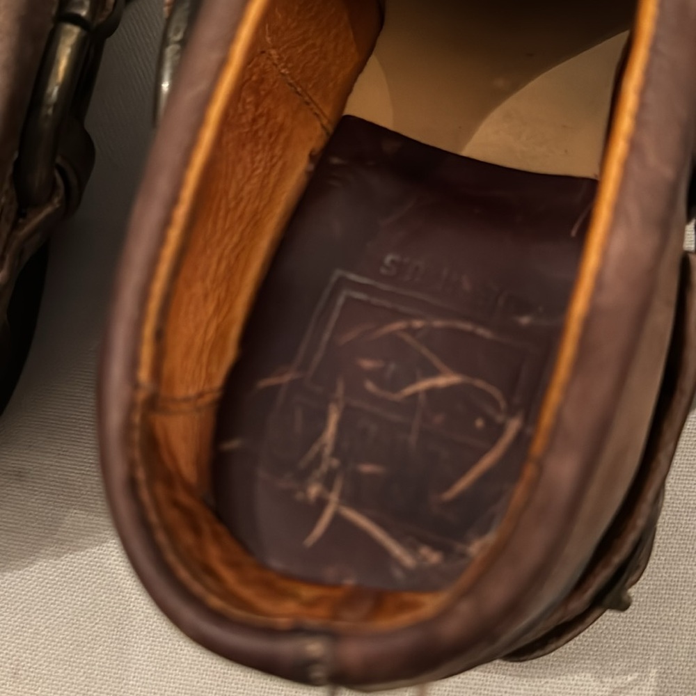 Vintage  90's Frye Mules - Picture 5 of 6
